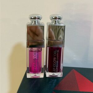 Dior Lip Glow Oils in Shades Berry and Lilac